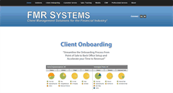 Desktop Screenshot of fmr-systems.com