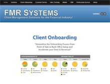 Tablet Screenshot of fmr-systems.com